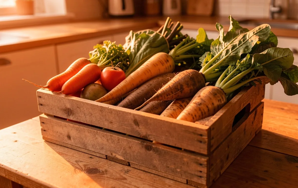 Local market produce