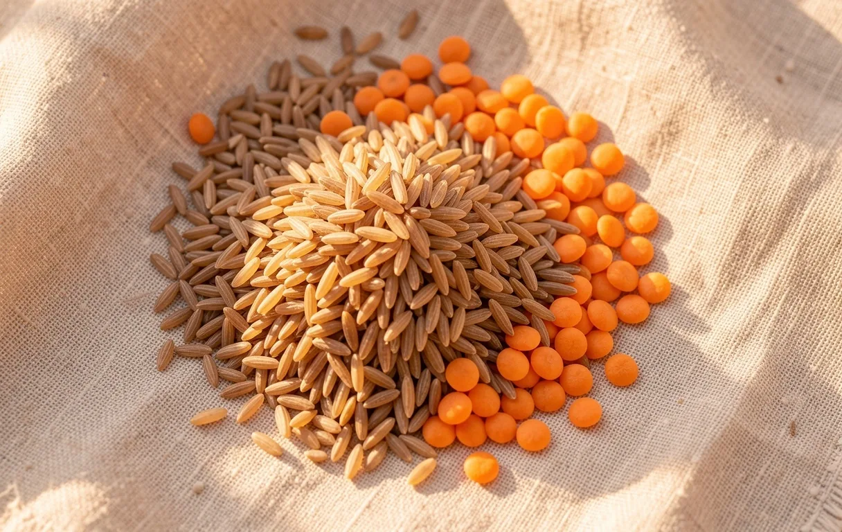 Nutritional grains texture